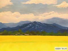 龙泉广告墙绘成品展示